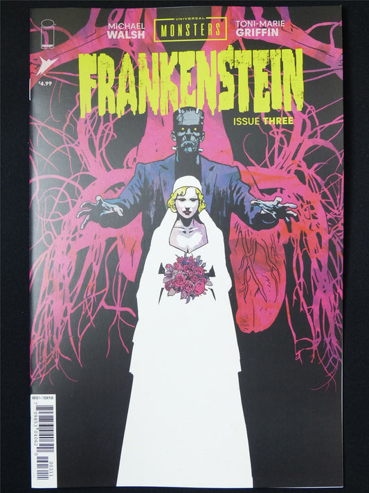 UNIVERSAL Monsters: Frankenstein #3 - B&B Oct 2024 Image Comic #3D2