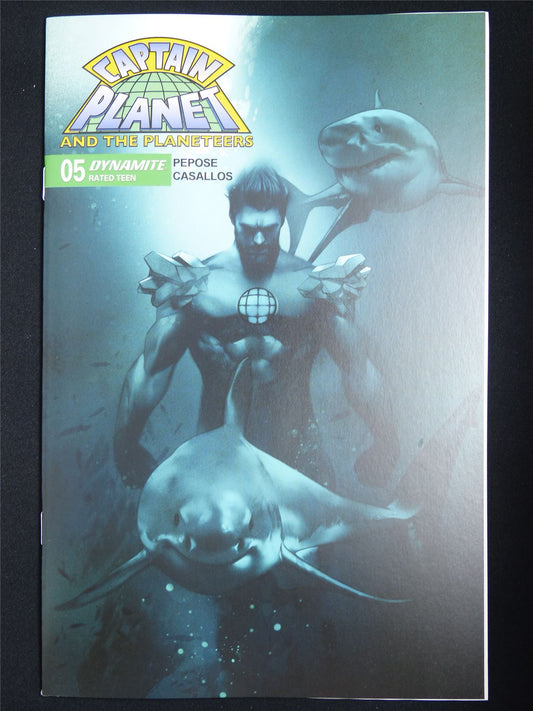 CAPTAIN planet and the Planeteers #5 Cvr D - Sep 2025 Dynamite Comic #445