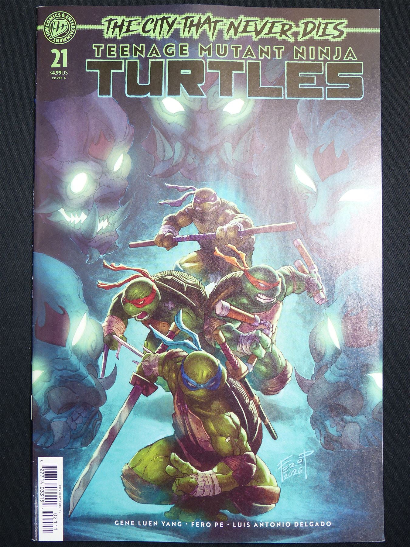 TEENAGE Mutant Ninja Turtles: Shredder #21 Cvr A - Aug 2026 ID Comic #3HA