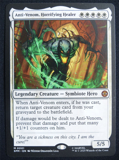 Anti-Venom Horrifying Healer - SPM - Mtg Card #22U