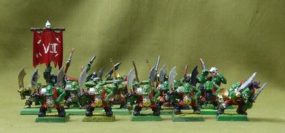Classic Orc Warriors - Orcs & Goblins - Warhamer Fantasy #4WW