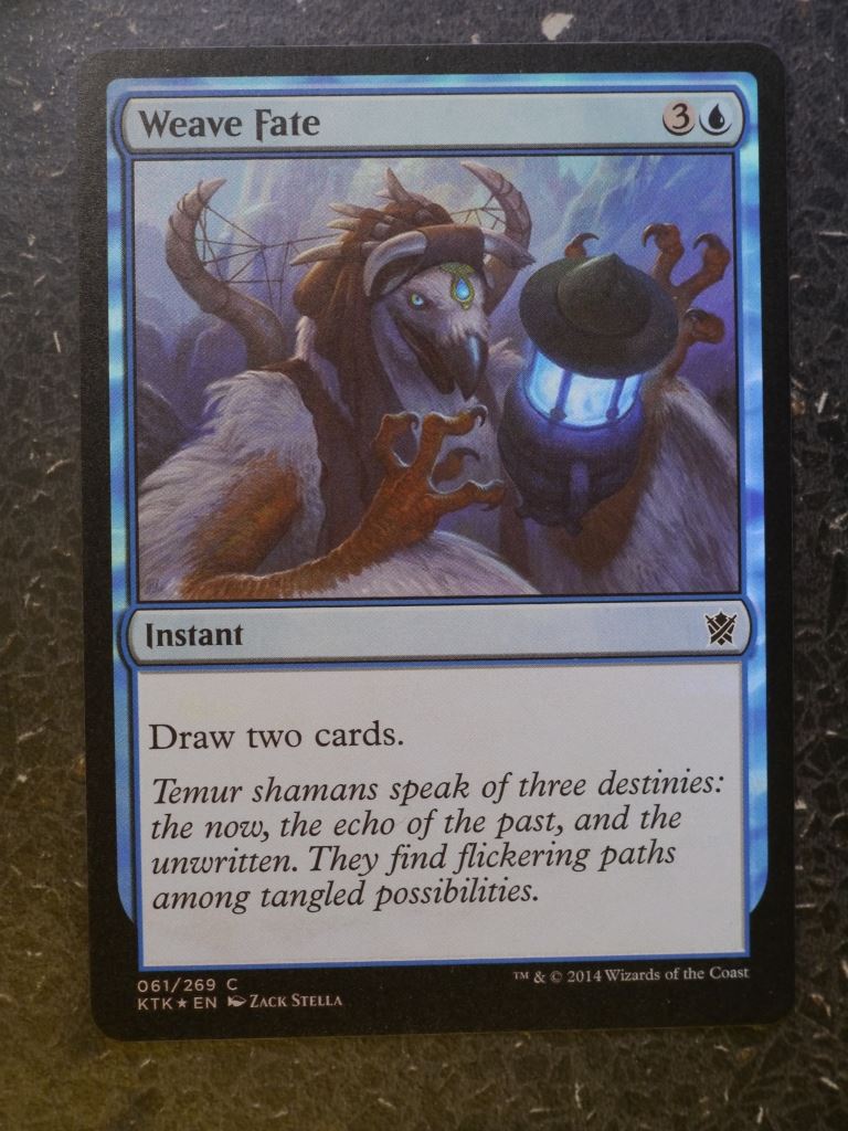 MTG Cards: WEAVE FATE FOIL # 5C49