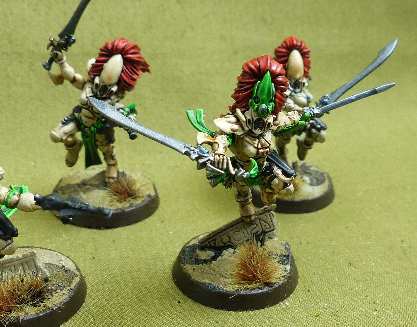 Howling Banshees painted - Aeldari - Warhammer 40K #43M