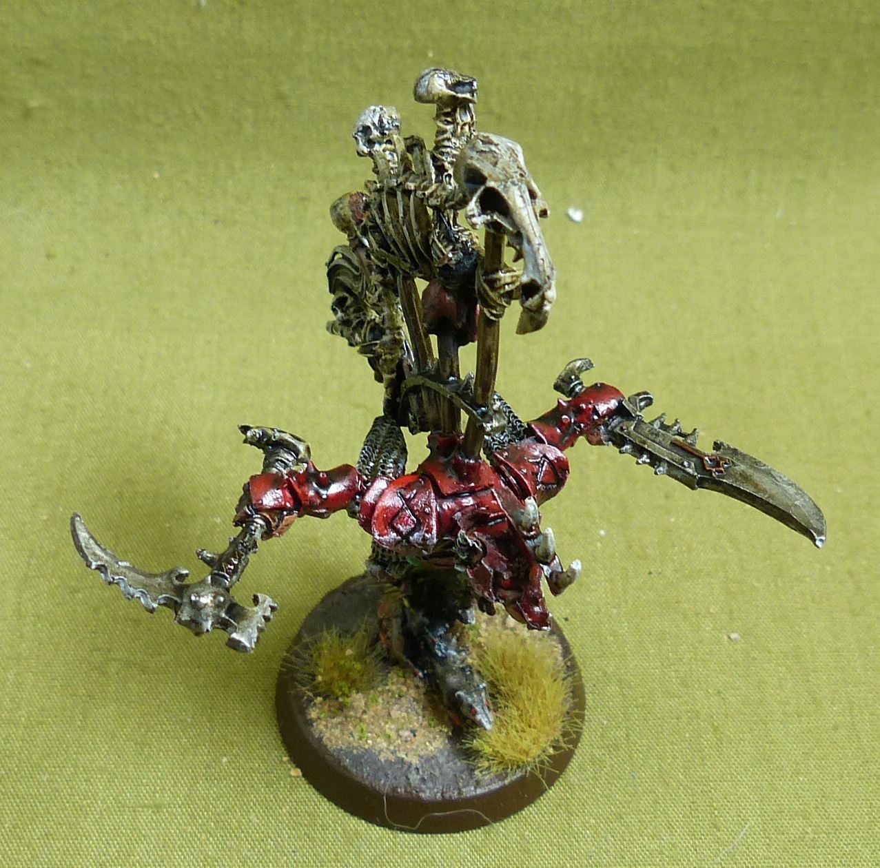 Warlord/Queek Headtaker painted - Skaven - Warhammer AoS #16D