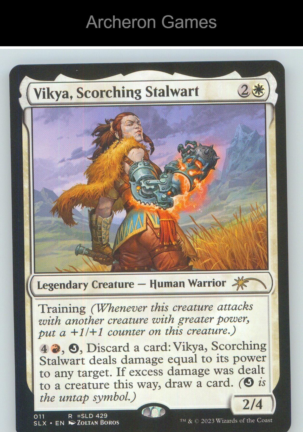 Vikya, Scorching Stalwart 11 R MTG Card NM/EX+