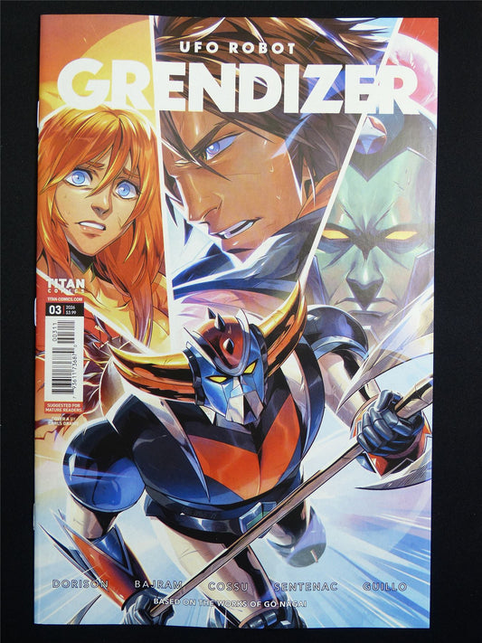 UFO Robot Grendizer #3 Cvr A - Oct 2026 Titan Comic #4U4