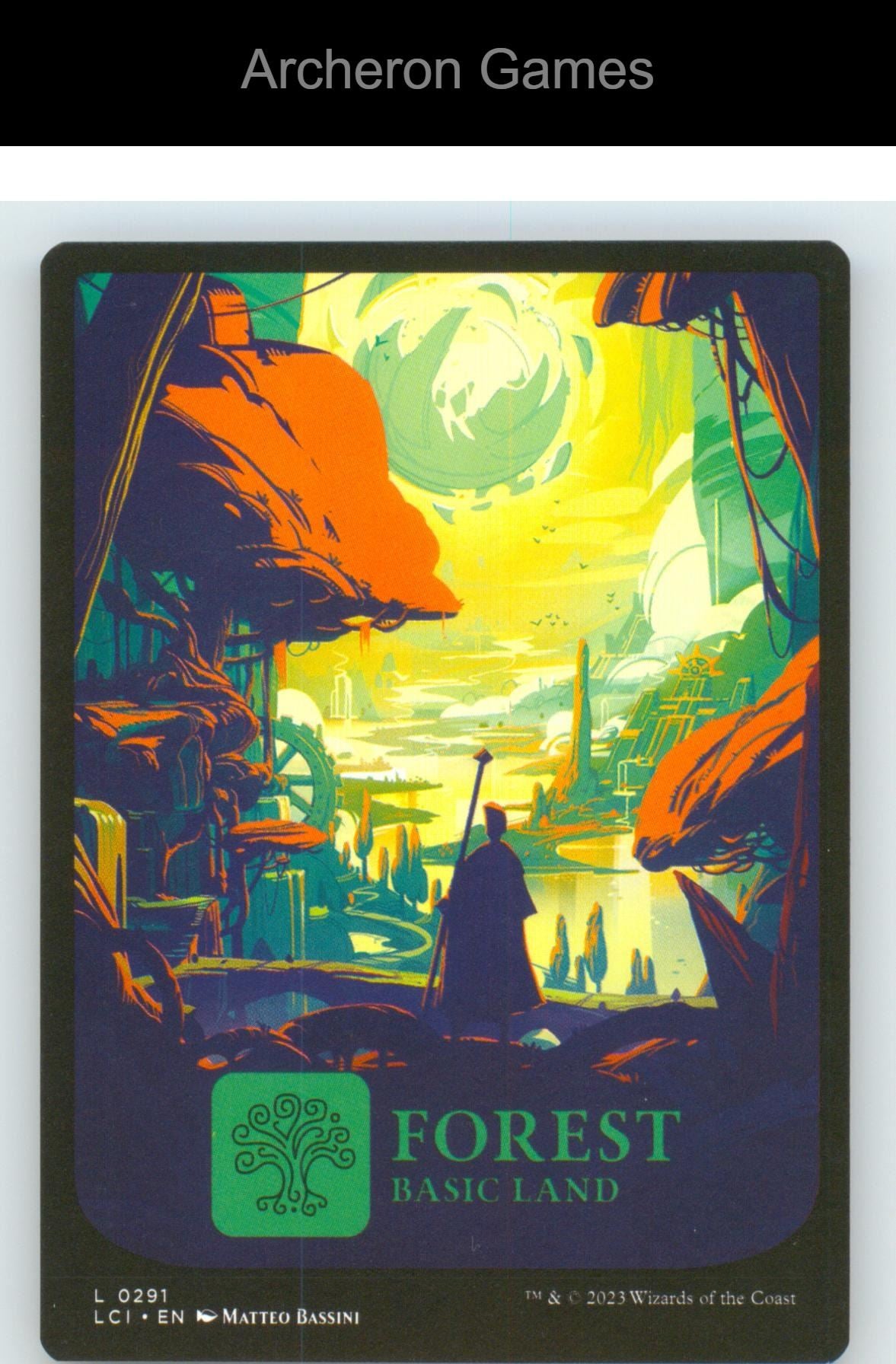 Forest (0291) LCI 291 Land MTG Card The Lost Caverns of Ixalan