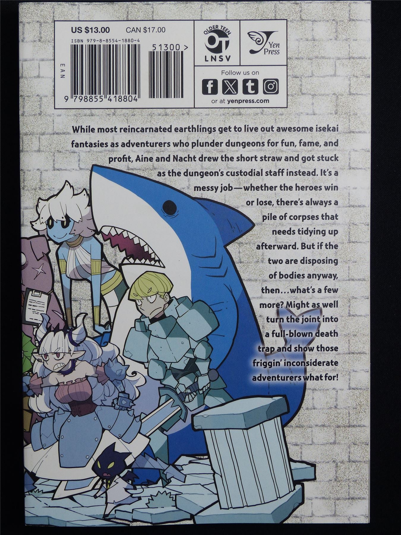 Dungeons That Surely Slaughter Adventurers volume 1 - Yen Press Manga #42B