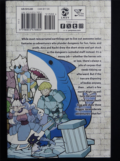 Dungeons That Surely Slaughter Adventurers volume 1 - Yen Press Manga #42B