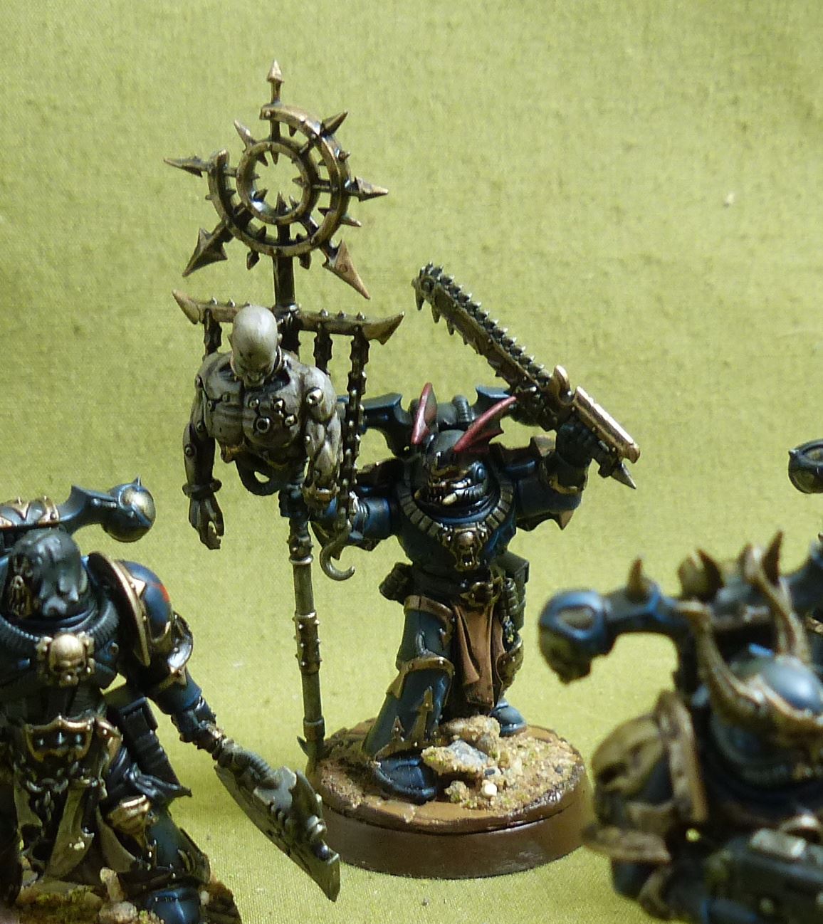 Legionaries with upgrade painted - Night Lords - Warhammer 40K #2NP