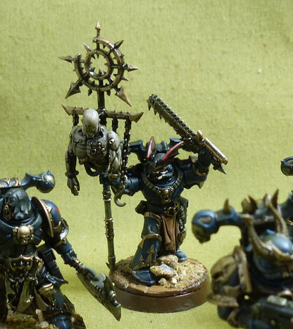 Legionaries with upgrade painted - Night Lords - Warhammer 40K #2NP