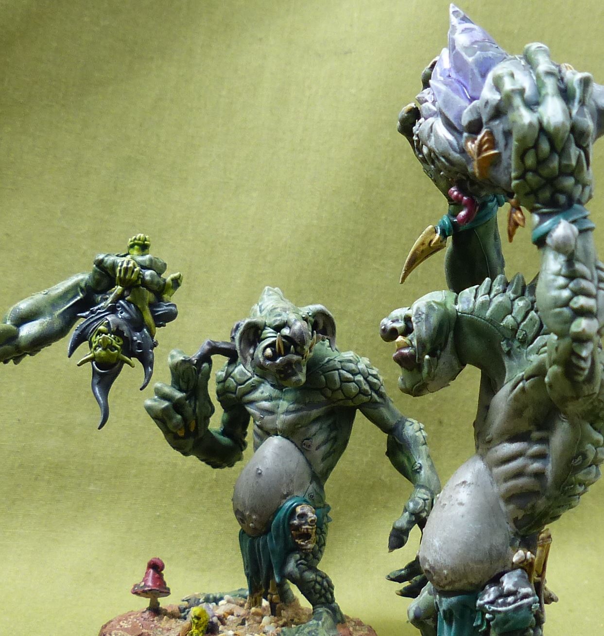Rockgut Troggoths painted - Gloomspite Gitz - Warhammer AoS #2XB