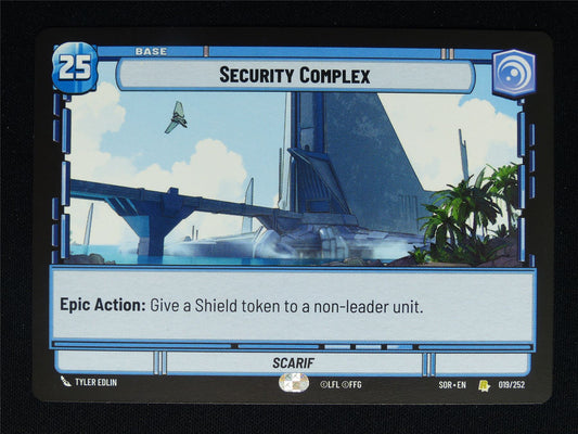 Security Complex 019/252 - Star Wars Unlimited Card #3T2