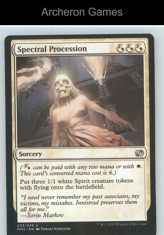 Spectral Procession MM2 33 UC MTG Card NM/EX+