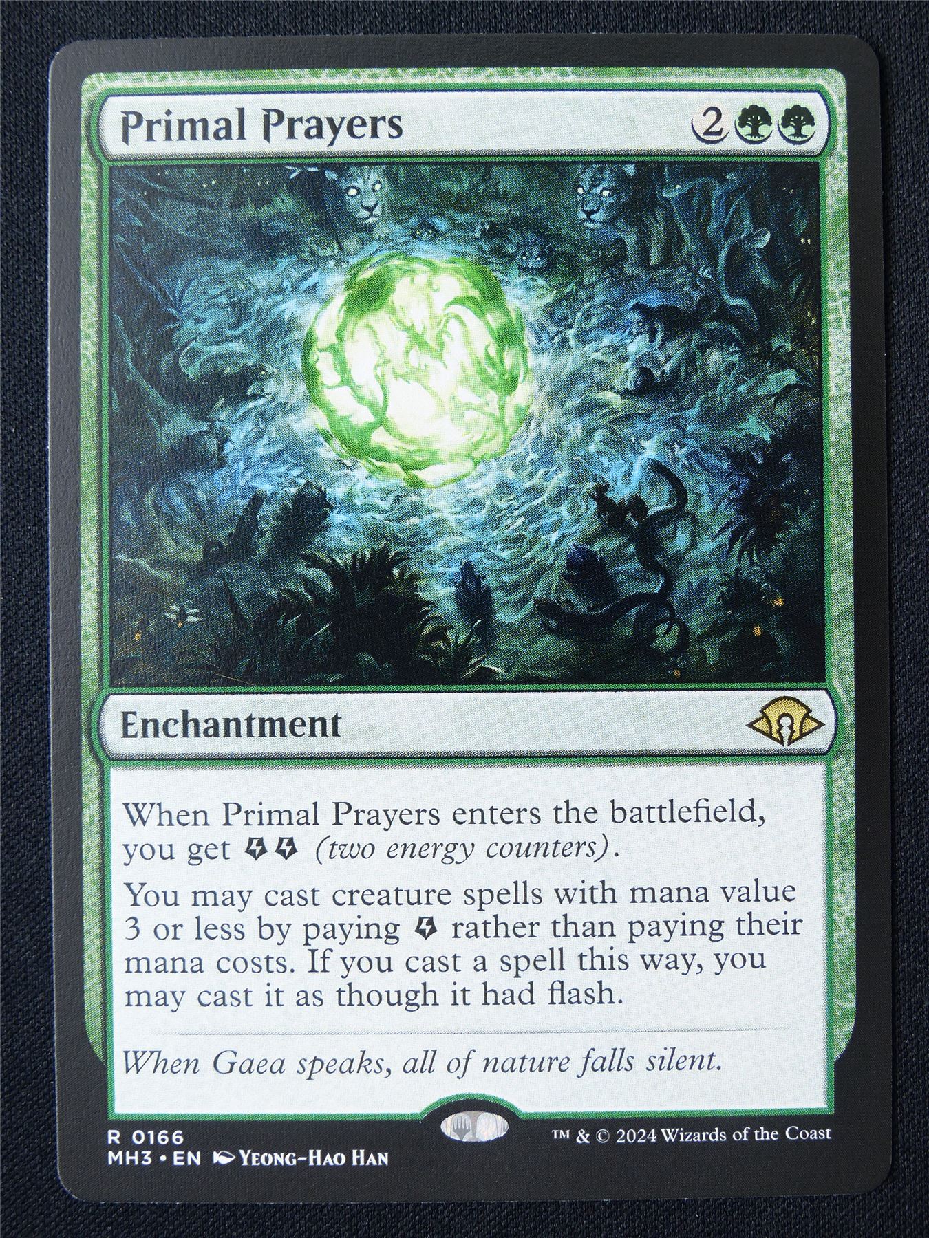 Primal Prayers - MH3 - Mtg Card #1PF