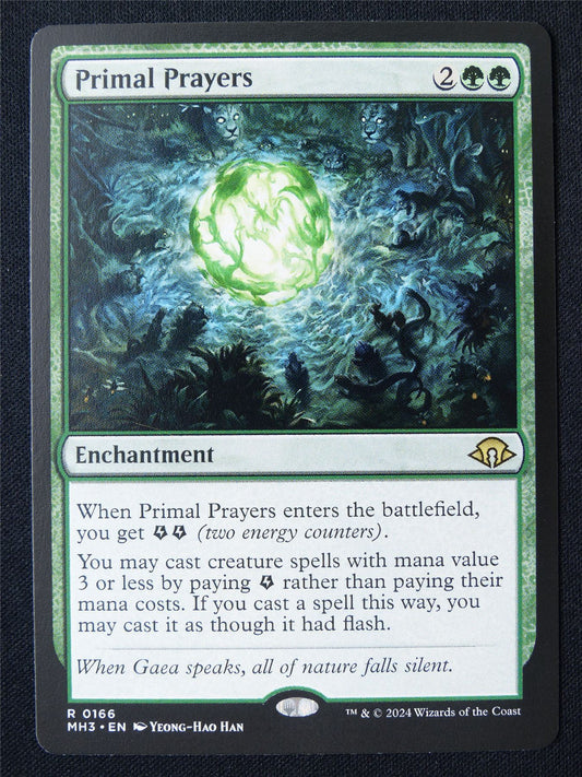 Primal Prayers - MH3 - Mtg Card #1PF