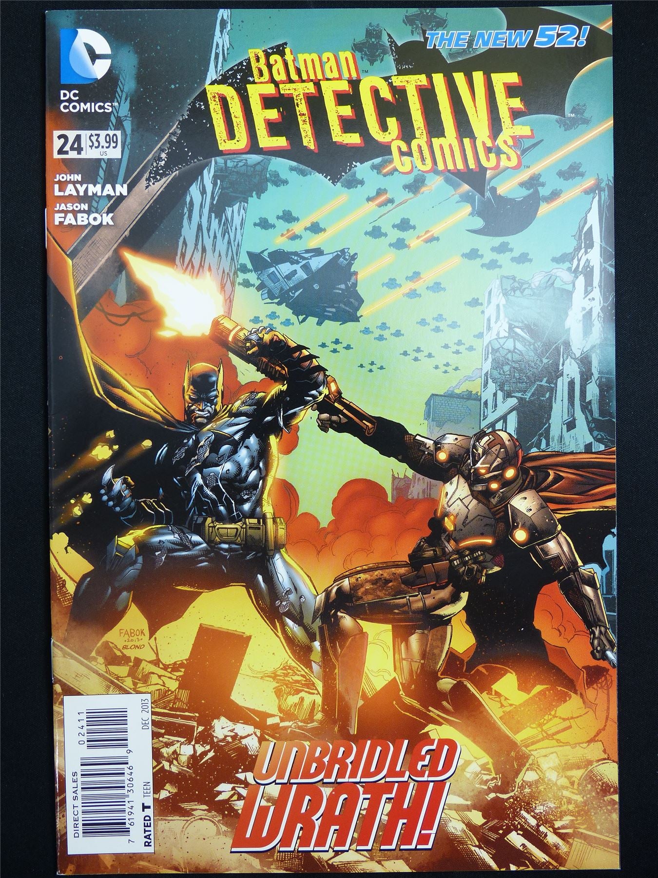 BATMAN: Detective Comics #24 Cvr A new 52! - DC Comic #3BV