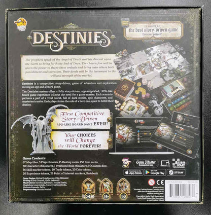Destinies & Character Mats - Board Game #6X2