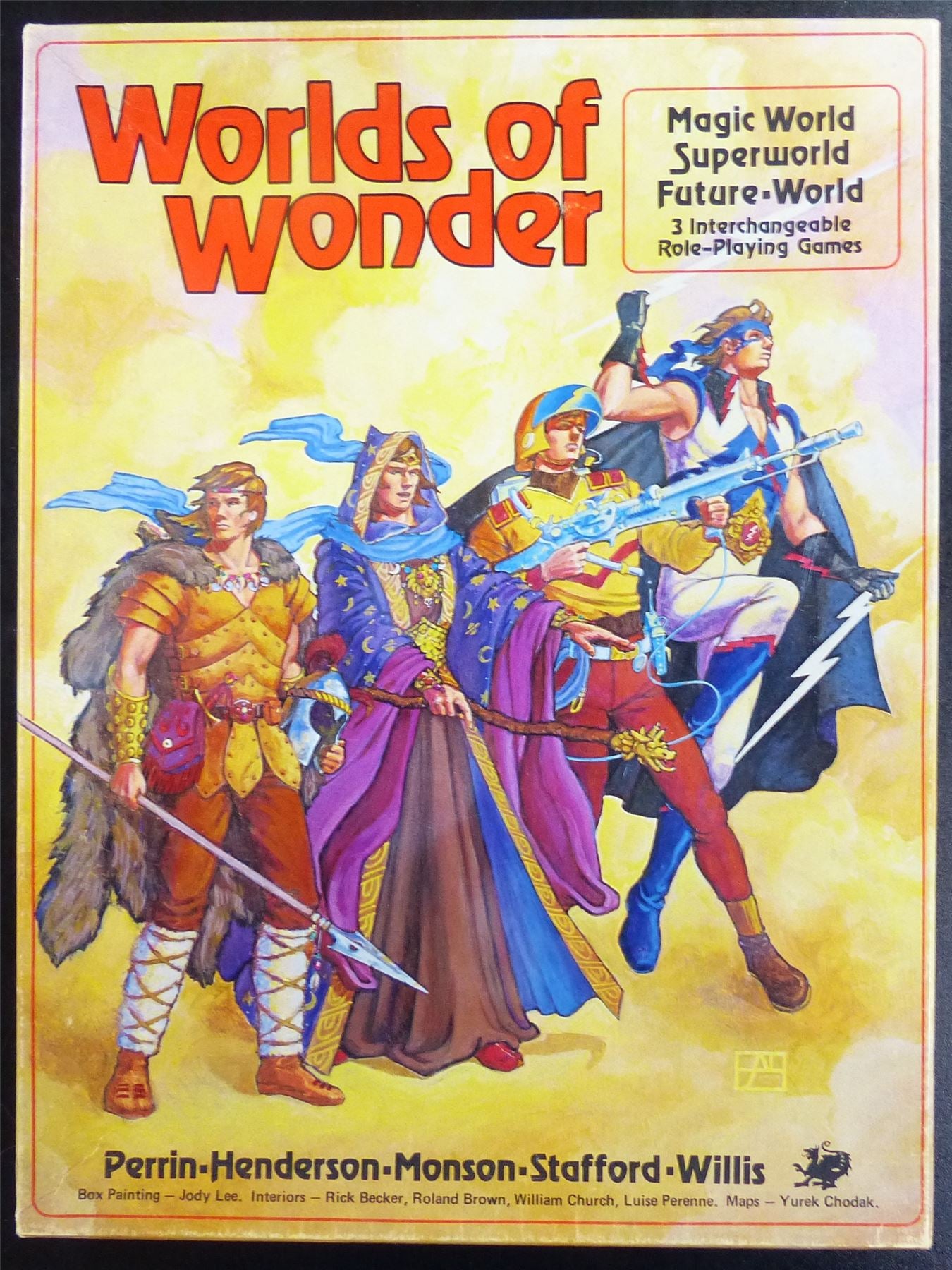 Worlds of Wonder: Magic World Superworld & Future-World Roleplaying Game OOP #1XO