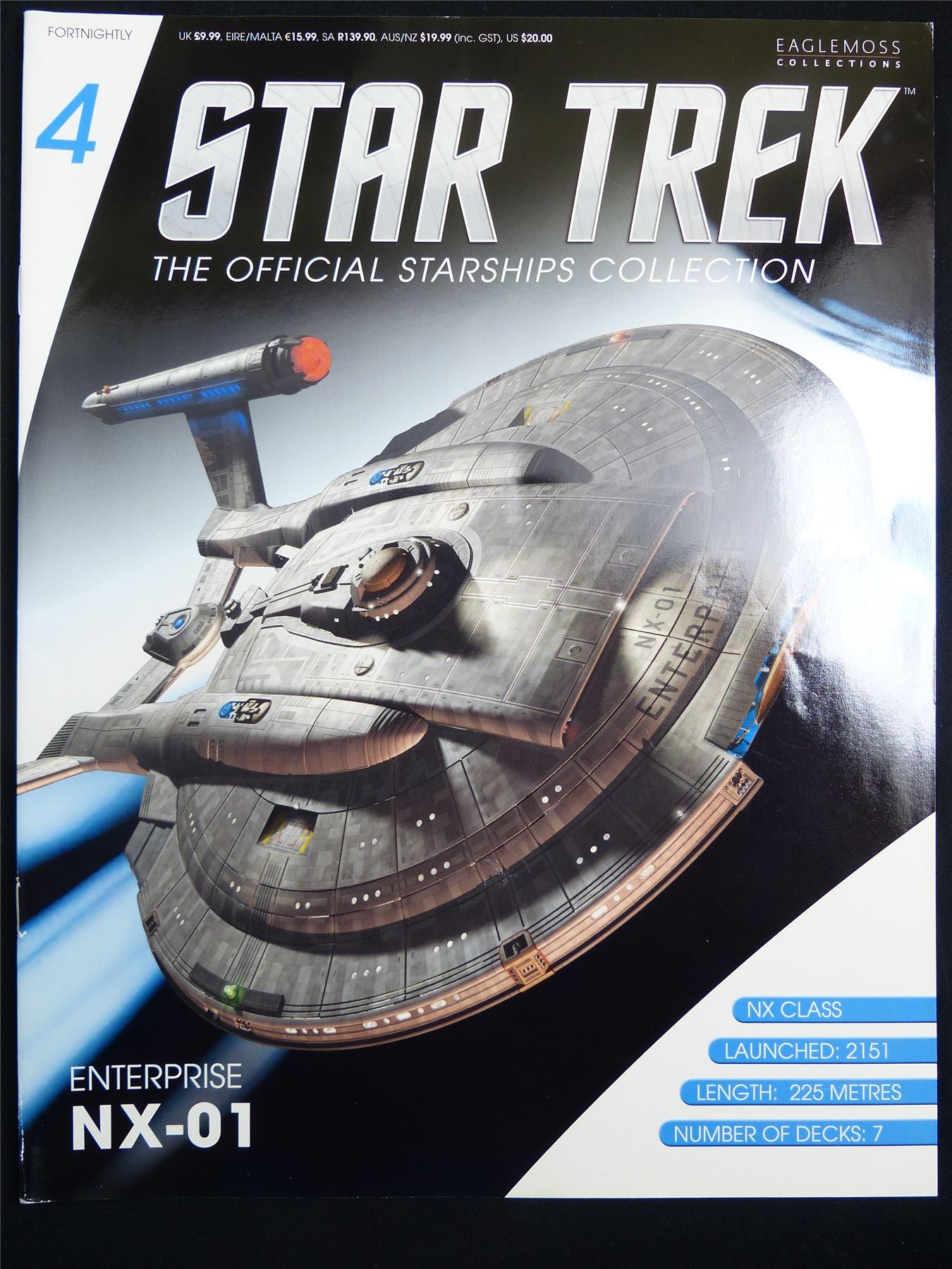 Star Trek The official Starships Collection #4 -  Eaglemoss Magazine #2WL