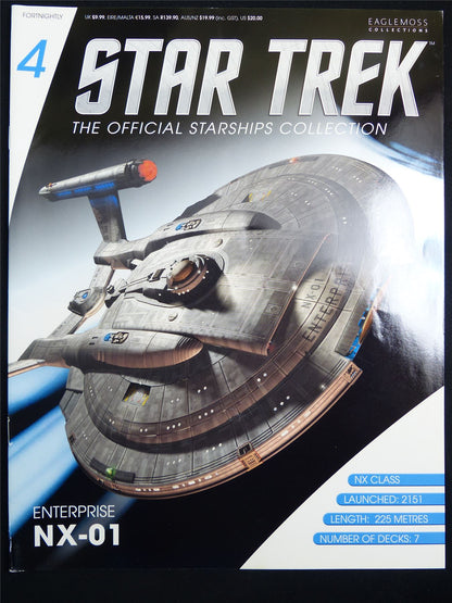 Star Trek The official Starships Collection #4 -  Eaglemoss Magazine #2WL