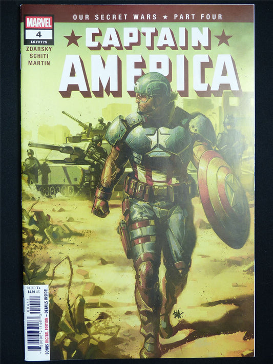 CAPTAIN America #4 - Marvel Comic #1NZ