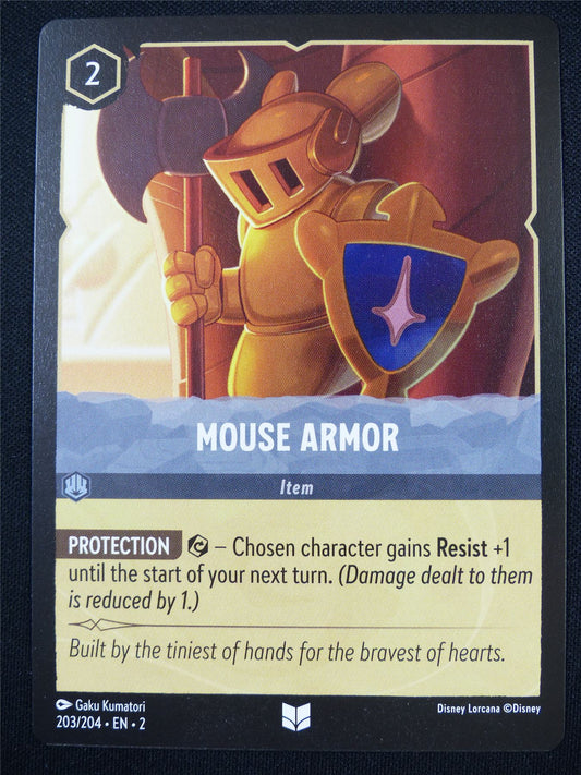 Mouse Armor 203/204 - Lorcana Card #4OP