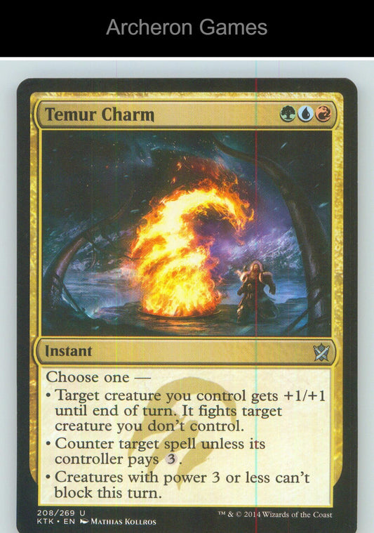 Temur Charm KTK 208 UC MTG Card NM/EX+
