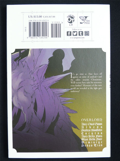 Overlord volume 3 - Yen Press Manga #1GO