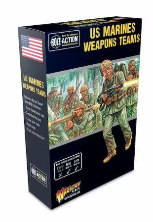 US Marines Weapons Teams - American - Bolt Action - Warlord Games