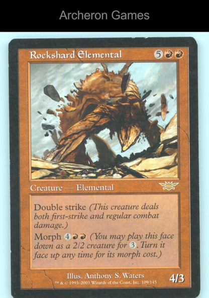 Rockshard Elemental 109 R MTG Card Legions