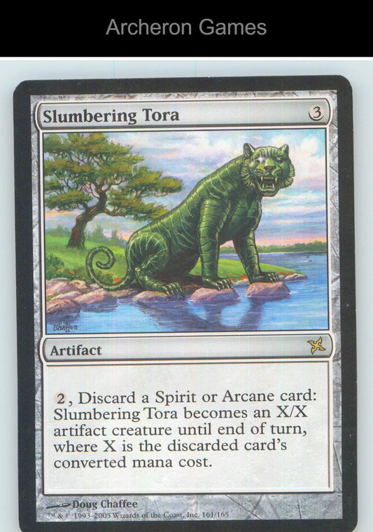 Slumbering Tora BOK 161 R MTG Card NM/EX+