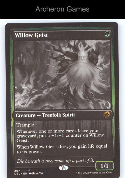 Willow Geist 207 R MTG Card Innistrad: Double Feature