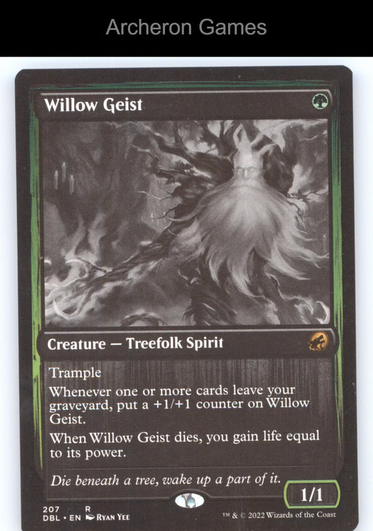 Willow Geist 207 R MTG Card Innistrad: Double Feature