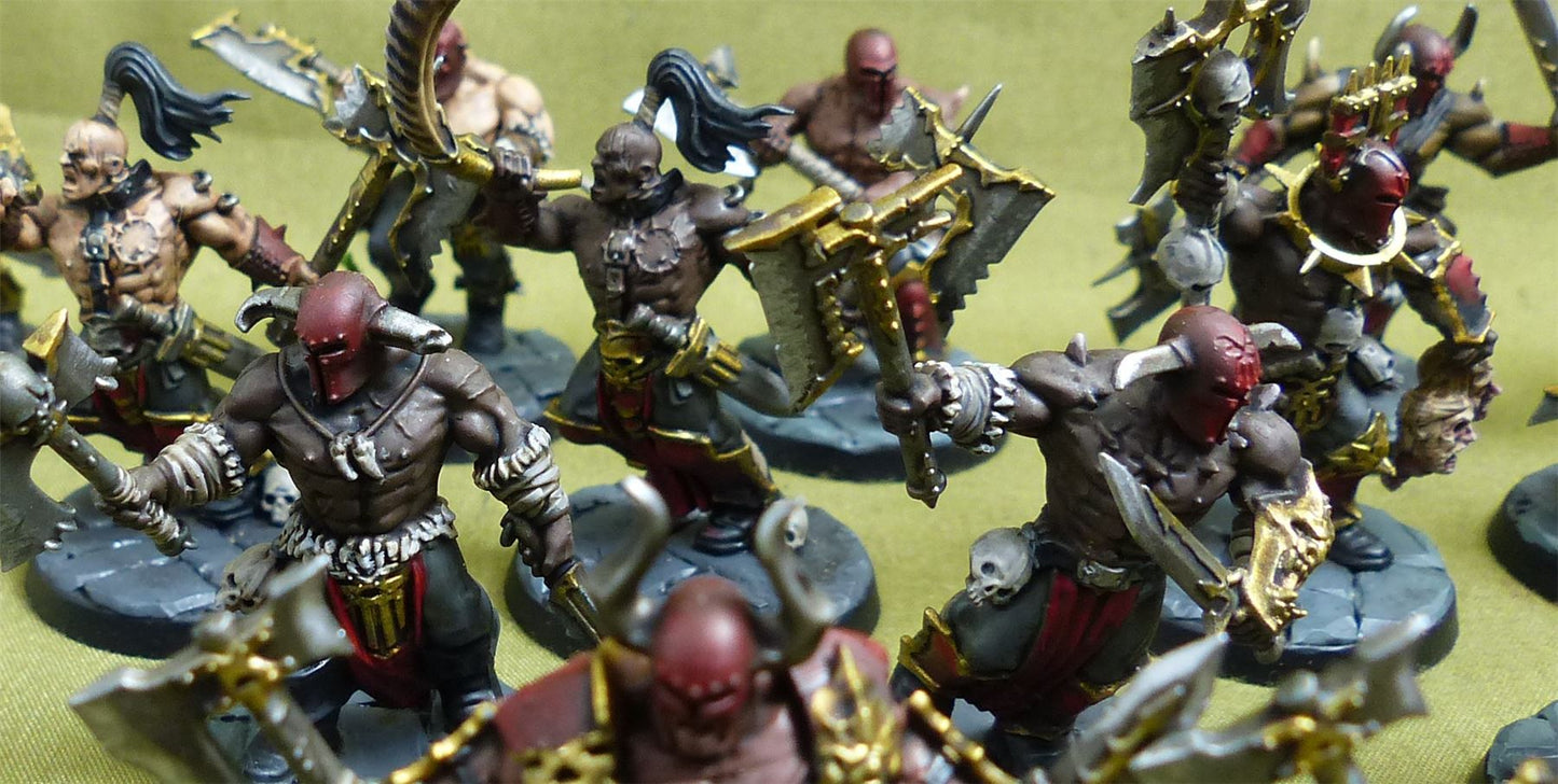 Bloodreavers painted - Blades of Khorne - Warhammer AoS #2AK