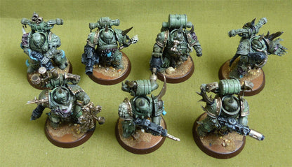 plague Marines Painted - Death Guard - Warhammer 40K #3V5
