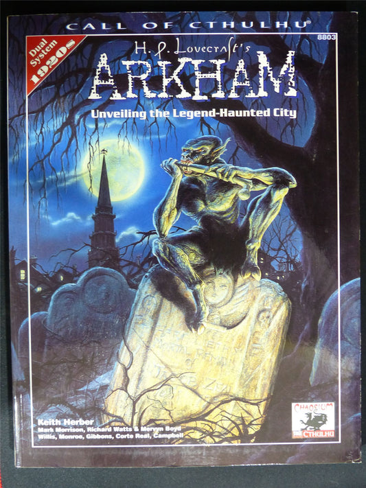 Call of Cthulhu: Arkham Unveiling the Legend-Haunted City -  Roleplaying Softback #2MC