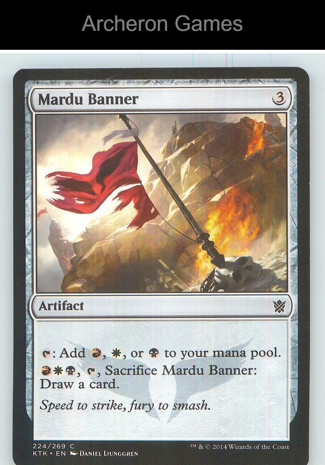 Mardu Banner KTK 224 C MTG Card NM/EX+