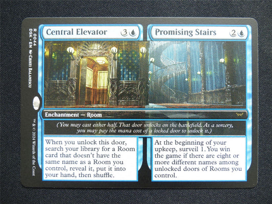 Central Elevator / Promising Stairs - DSK - Mtg Card #5BL