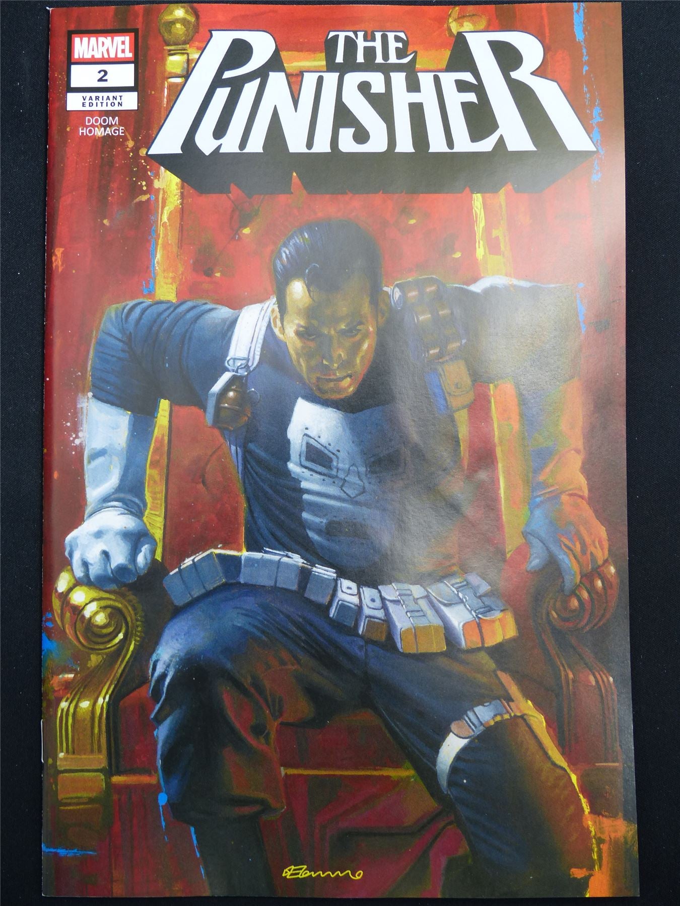 The PUNISHER #2 Variant Cvr B - May 2026 Marvel Comic #401
