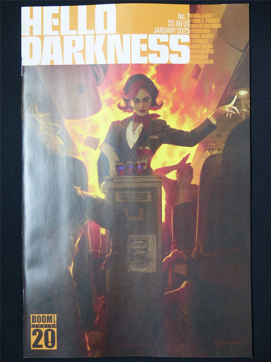 HELLO Darkness #7 - B&B Jan 2025 Boom! Comic #889
