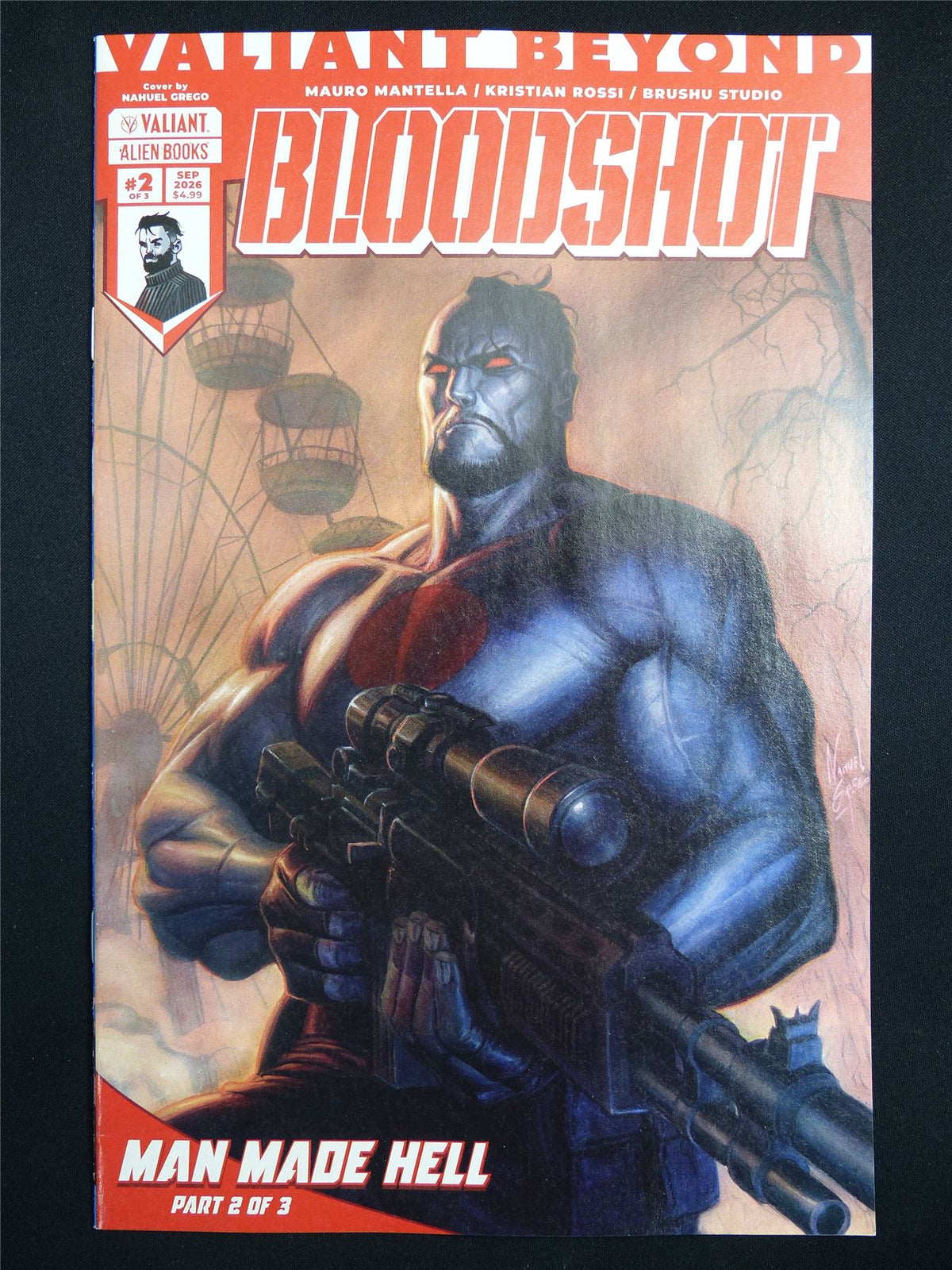 BLOODSHOT: Man Made Hell #2 Cvr A - Sep 2026 Valiant Comic #478