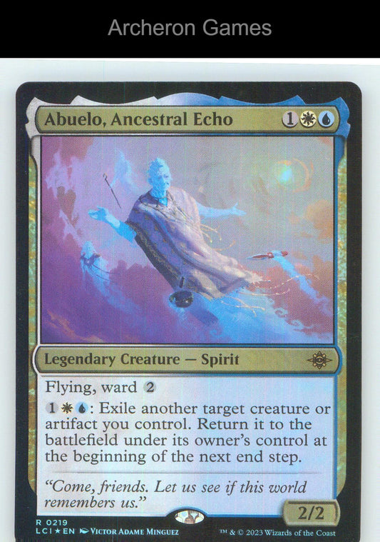 Abuelo, Ancestral Echo LCI 219 R MTG Card NM/EX+ Foil