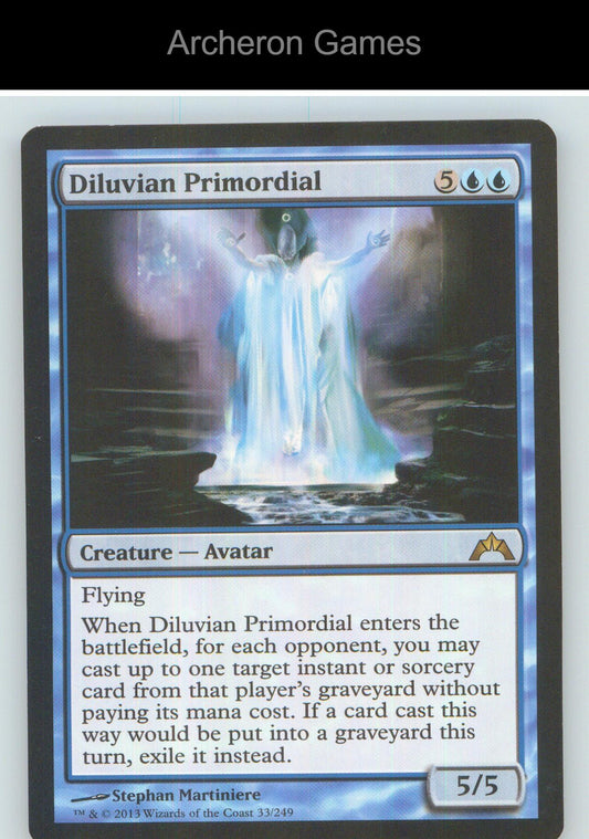Diluvian Primordial PLST 33 R MTG Card NM/EX+