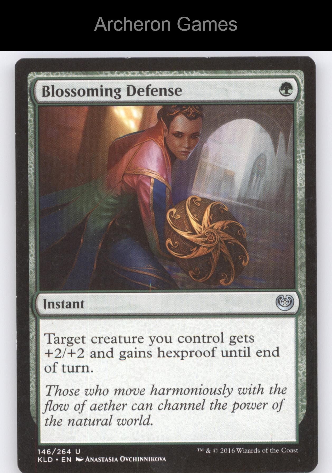 Blossoming Defense 146 UC MTG Card Kaladesh