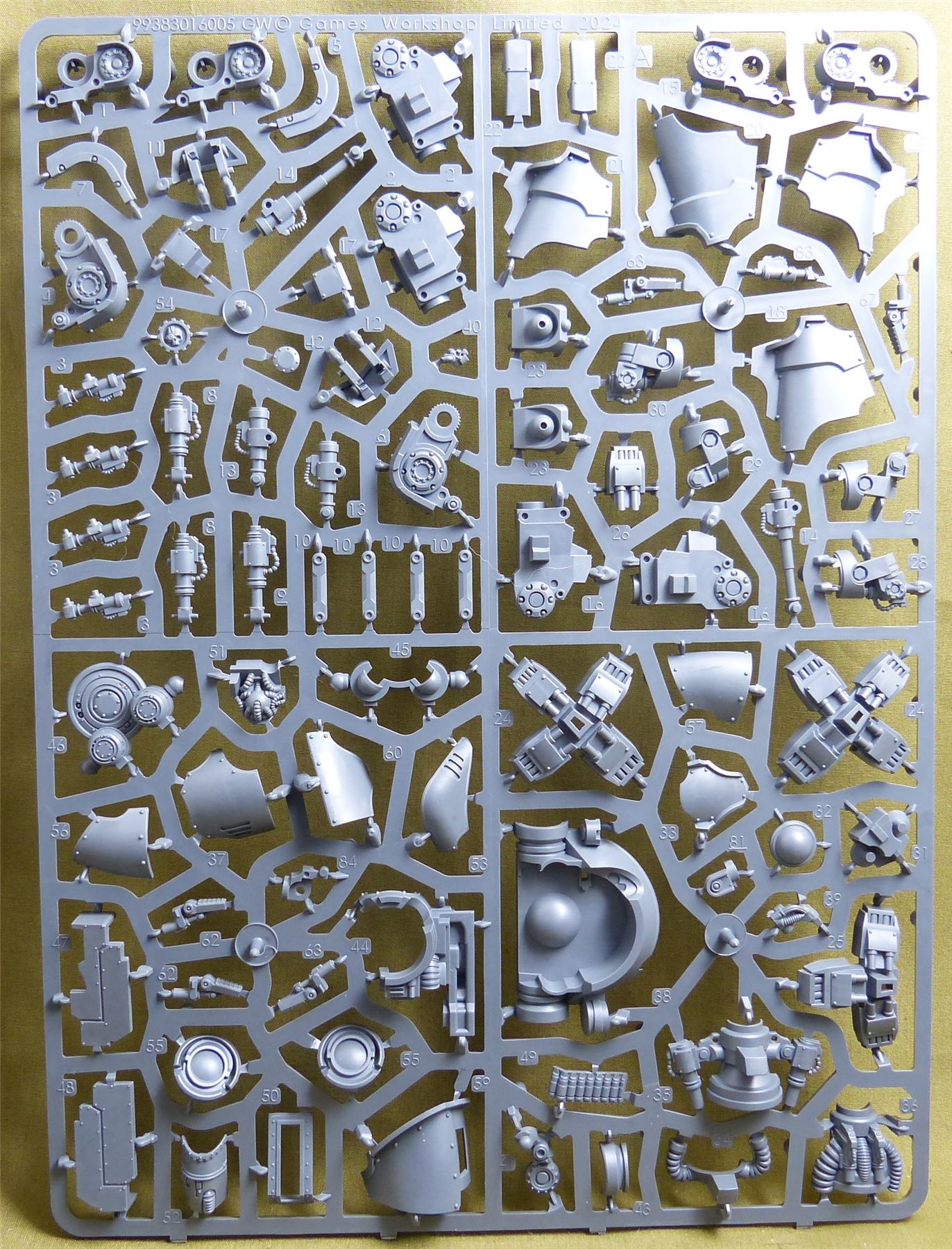 Thanatar Cavas Siege-automata complete sprue - Mechanicum - Warhammer Horus Heresy #1H