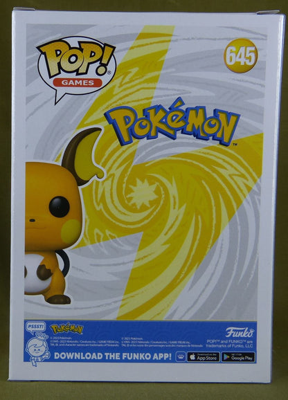 Raichu - Pokemon #645 - Funko POP #2X5