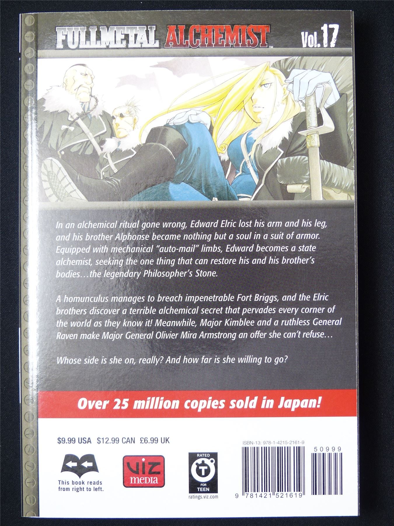 Full Metal Alchemist Volume 17 - Viz Media Manga #1AH