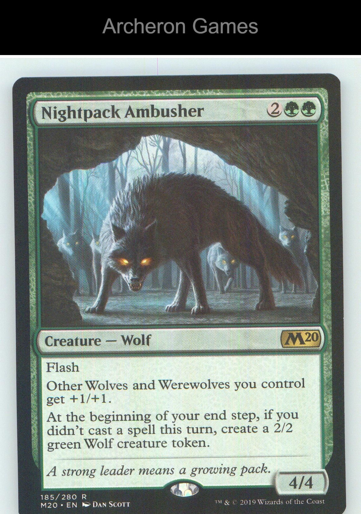 Nightpack Ambusher M20 185 R MTG Card NM/EX+