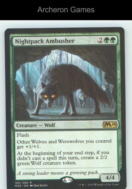 Nightpack Ambusher M20 185 R MTG Card NM/EX+